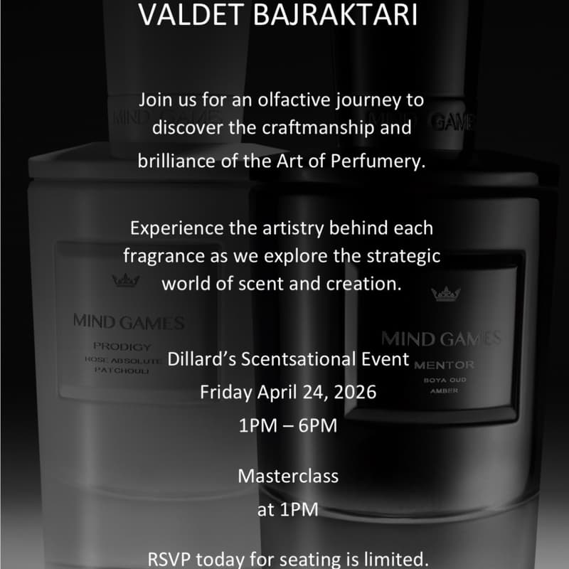 Cover Image for Mind Games Masterclass @ Dillard's Short Pump (Richmond, VA)