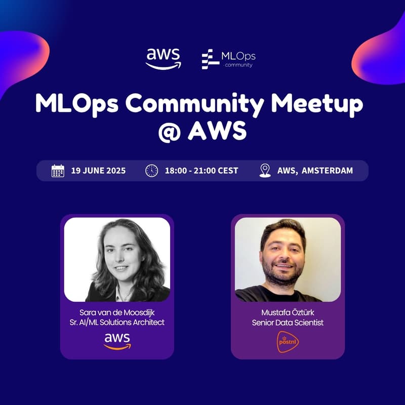 Cover Image for MLOps Community Meetup @ AWS