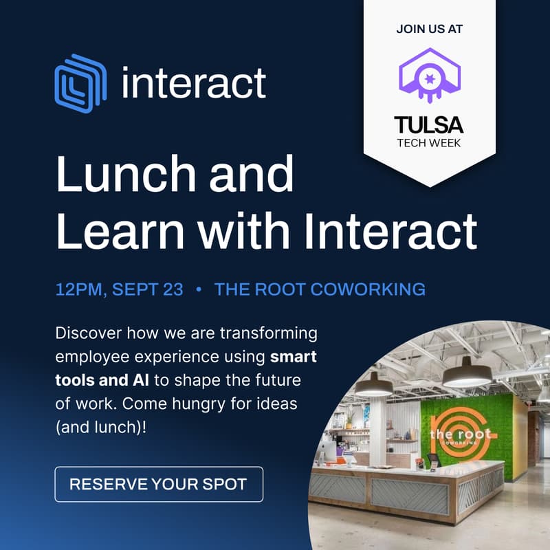 Cover Image for Interact: Who We Are, Jobs, Intranet as an EX Platform: (Lunch & Learn)