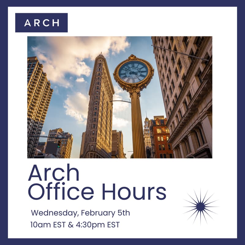 Cover Image for Arch Client Office Hours