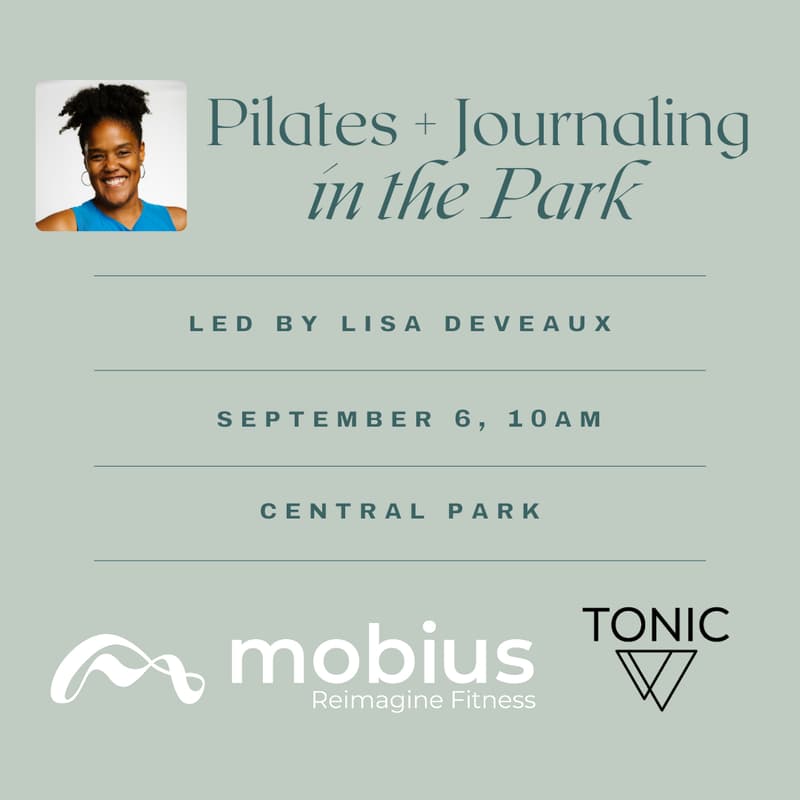 Cover Image for Pilates + Journaling + Vibes