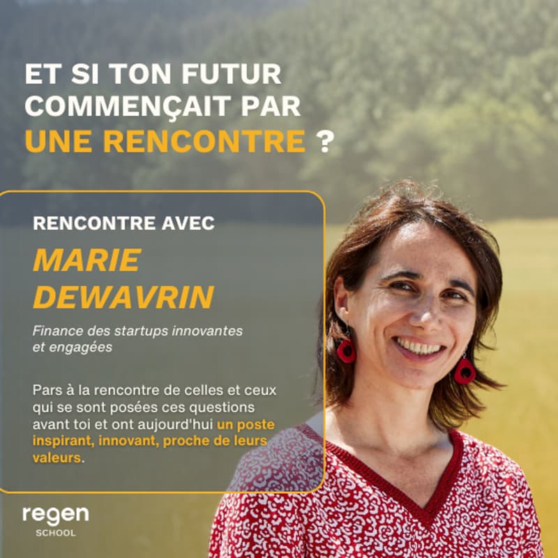 Cover Image for Rencontre de pros inspirants - Découvrez Marie Dewavrin