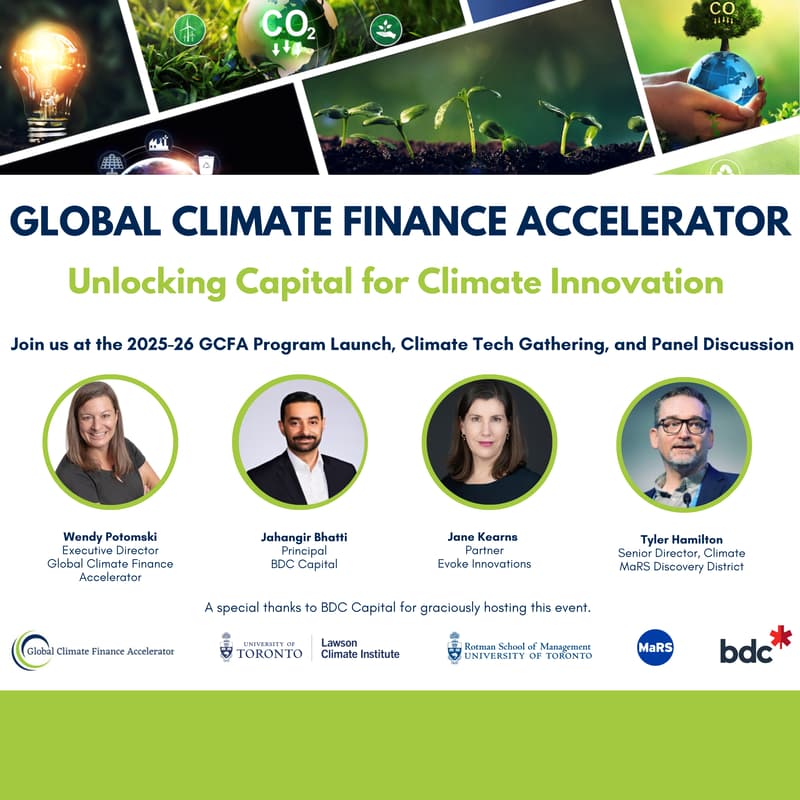 Cover Image for GCFA: Unlocking Capital for Climate Tech Projects