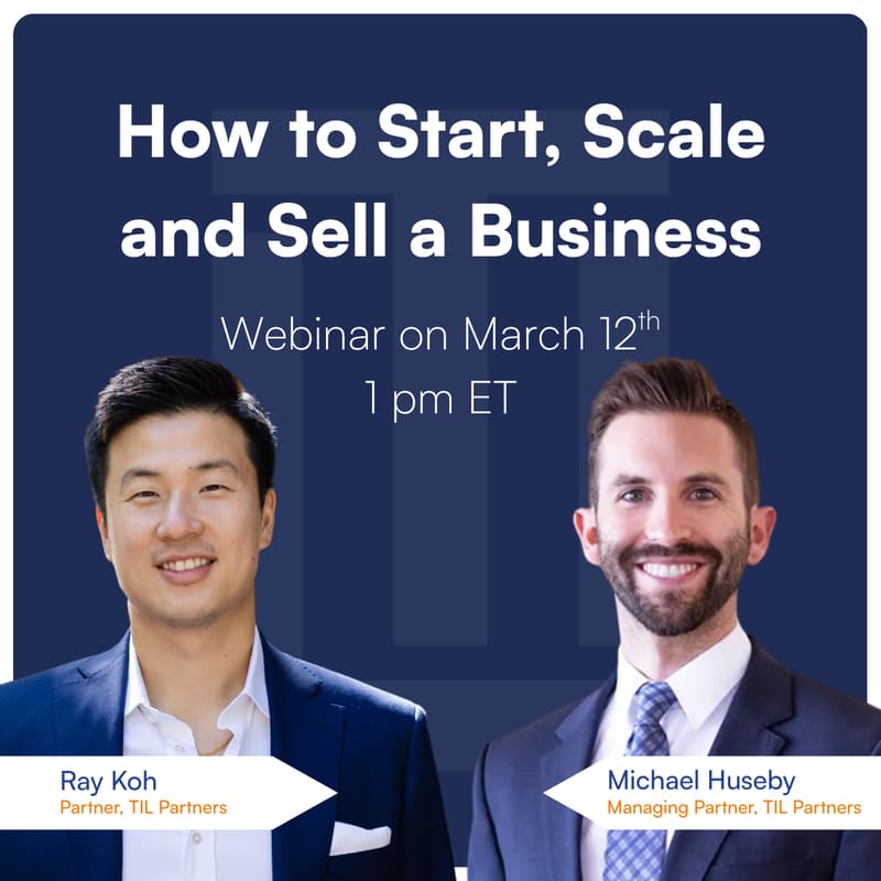 Cover Image for How to Start, Scale, and Sell a Business