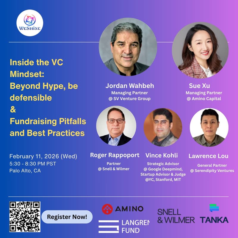 Cover Image for "Beyond Hype" Investor Keynote and Inside VC's Mind Panel on Fundraising Pitfalls and Best Practices