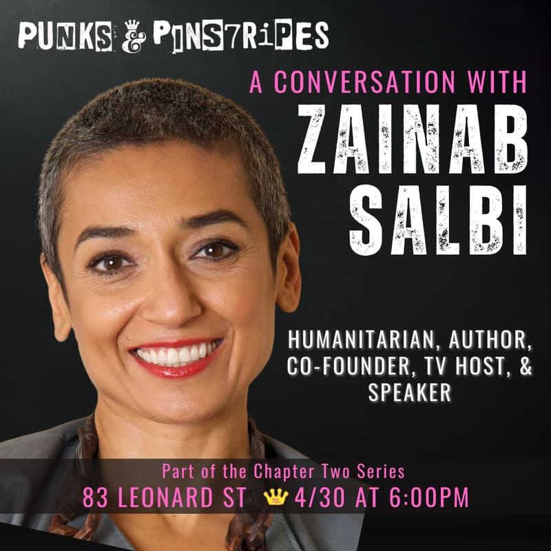 Cover Image for A Punk Salon with Zainab Salbi