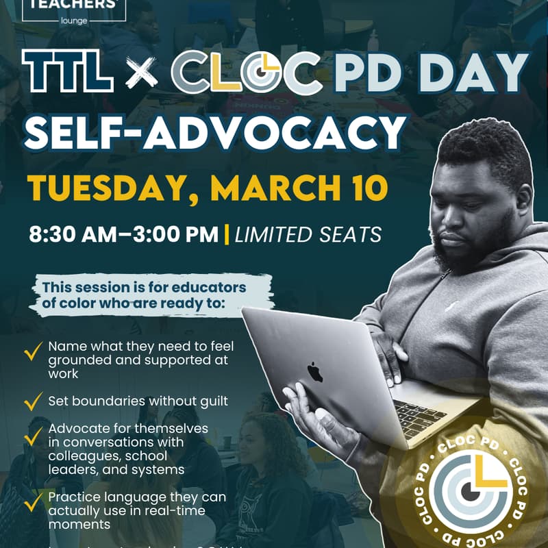Cover Image for TTL X CLOC PD - Self Advocacy