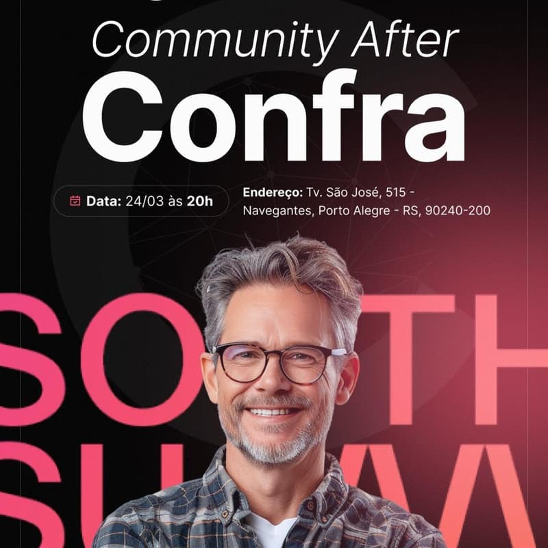 Imagem de capa para COMMUNITY AFTER CONFRA (Ingressos no Sympla)