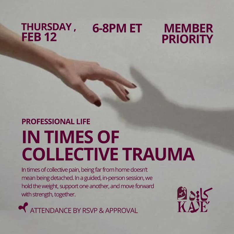 Cover Image for Professional Life in Times of Collective Trauma