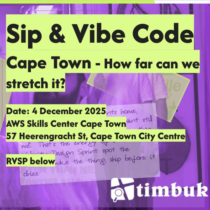 Cover Image for Sip & Vibe Code