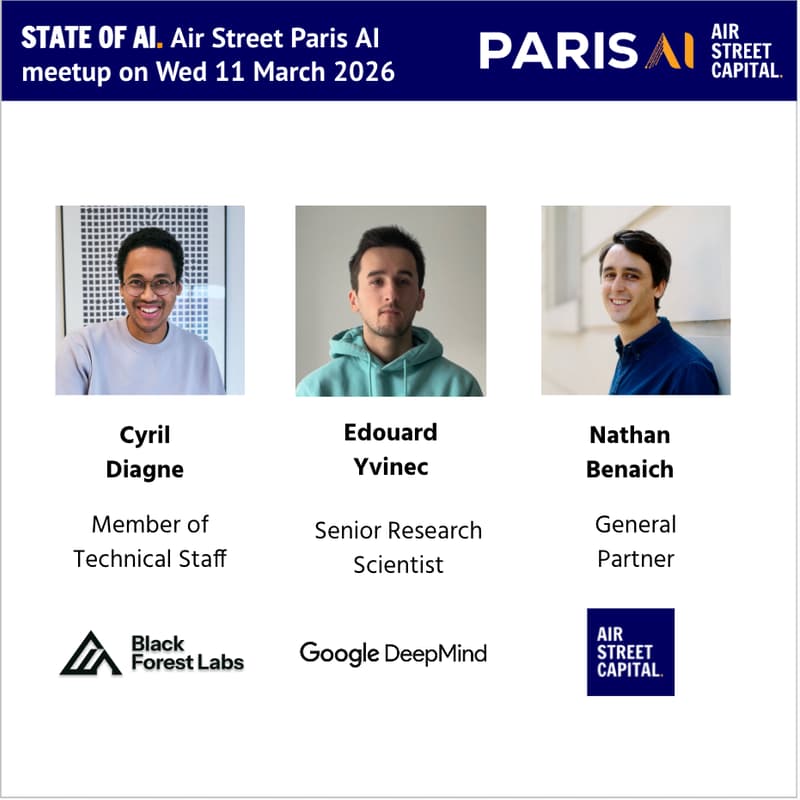 Cover Image for Air Street Paris AI meetup