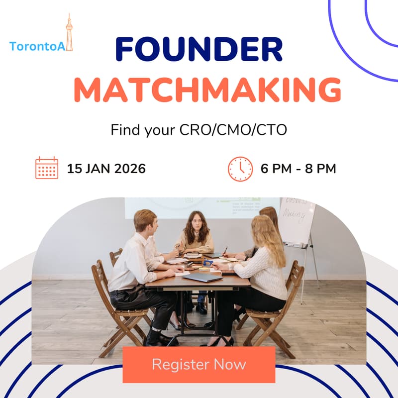 Cover Image for Founder Matchmaking Night — Find Your CTO / CMO / CRO