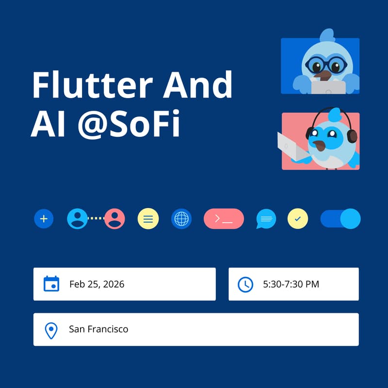 Cover Image for Flutter and AI @SoFi