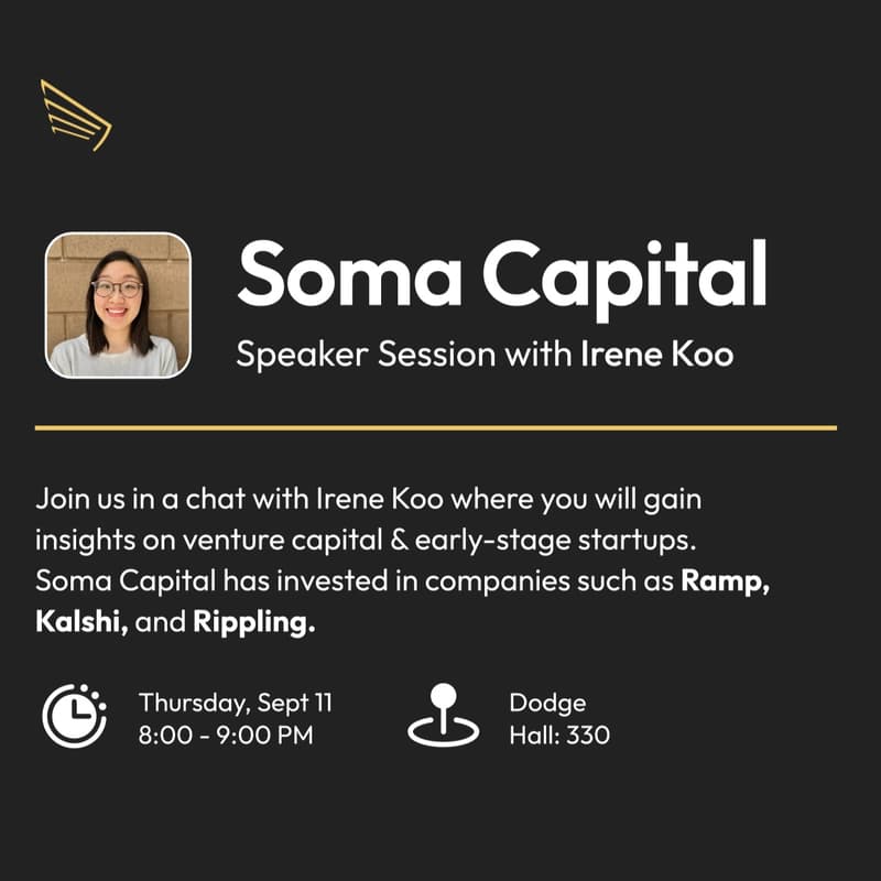 Cover Image for Soma Capital Speaker Session