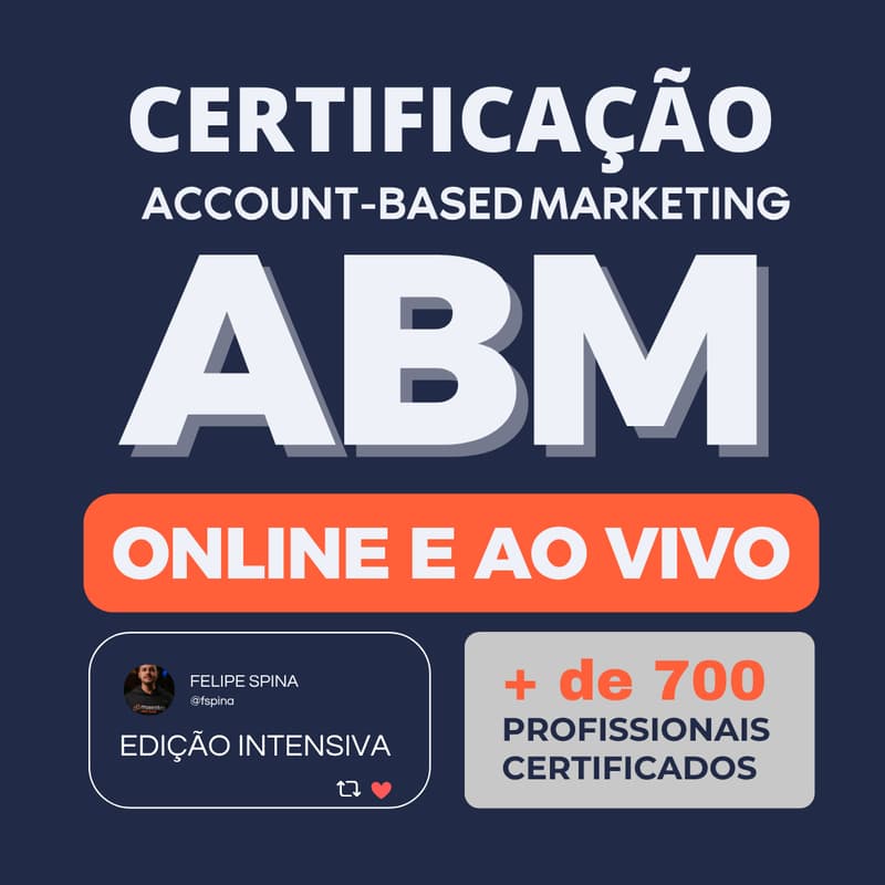 Cover Image for Certificação Account-Based Marketing (ABM) online