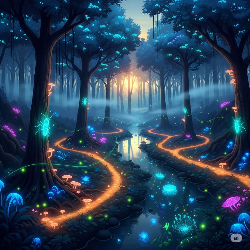 Cover Image for bosphorsonic: Awakening of the Bioluminescent Forest @networkstate