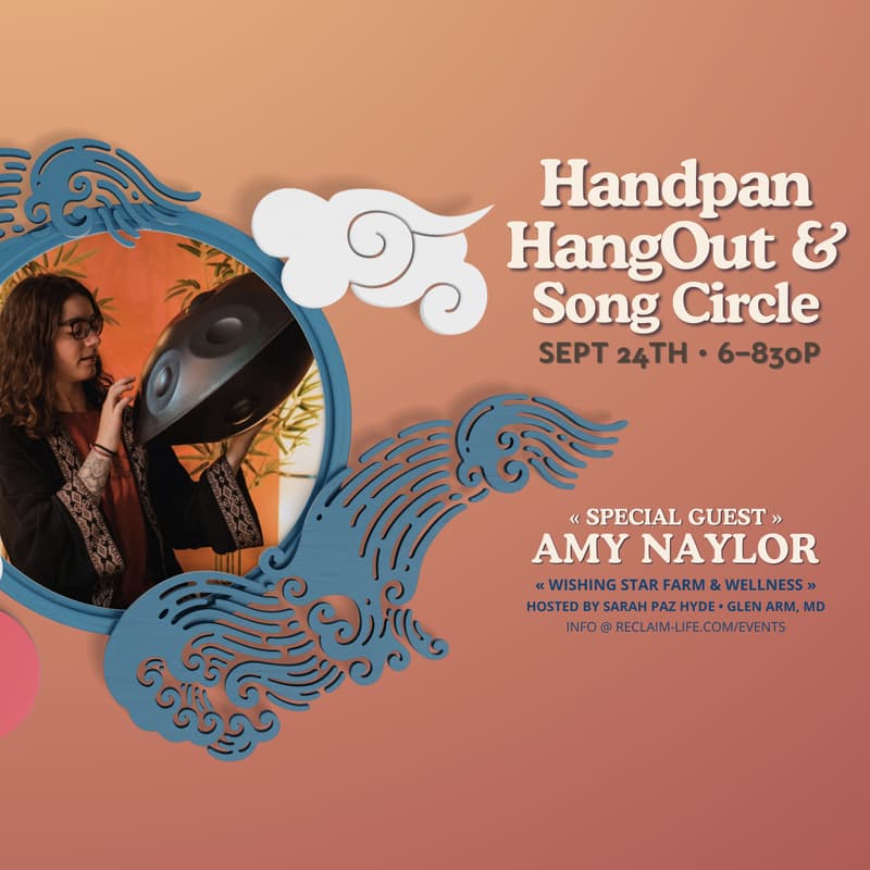 Cover Image for WISHING STAR FARM & WELLNESS: Handpan HangOut & Song Circle