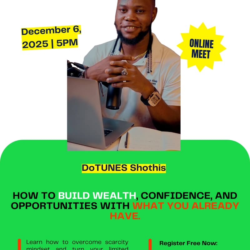 Cover Image for Coins&Cheddar 01: How to Build Wealth, Confidence, and Opportunities With What You Already Have.