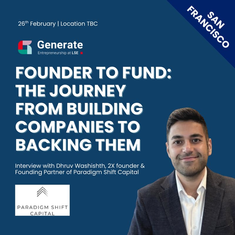 Cover Image for San Francisco | Founder to Fund: The Journey from Building Companies to Backing Them