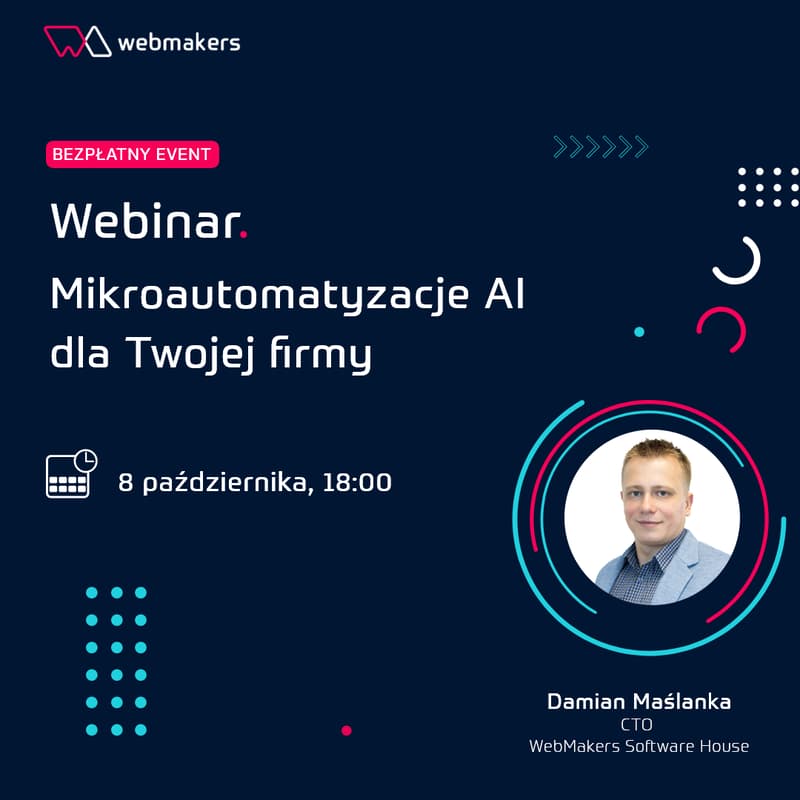 Cover Image for Webinar: Mikroautomatyzacje AI