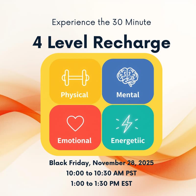 Cover Image for 4 Level Black Friday Recharge