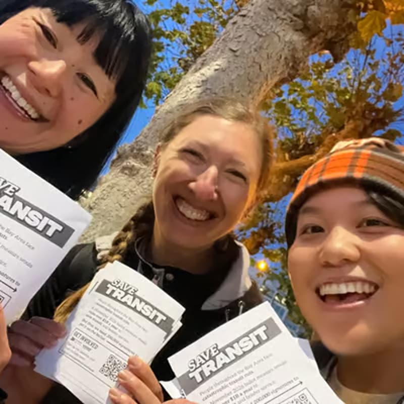 Cover Image for Signature Gathering at Powell BART in San Francisco
