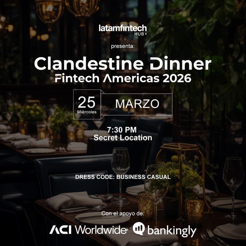 Cover Image for Clandestine Dinner Fintech Americas 2026 🍸