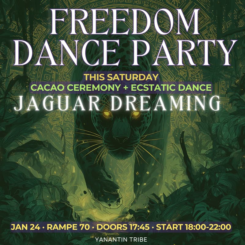 Cover Image for FREEDOM DANCE PARTY — Ecstatic Dance & Authentic Connection