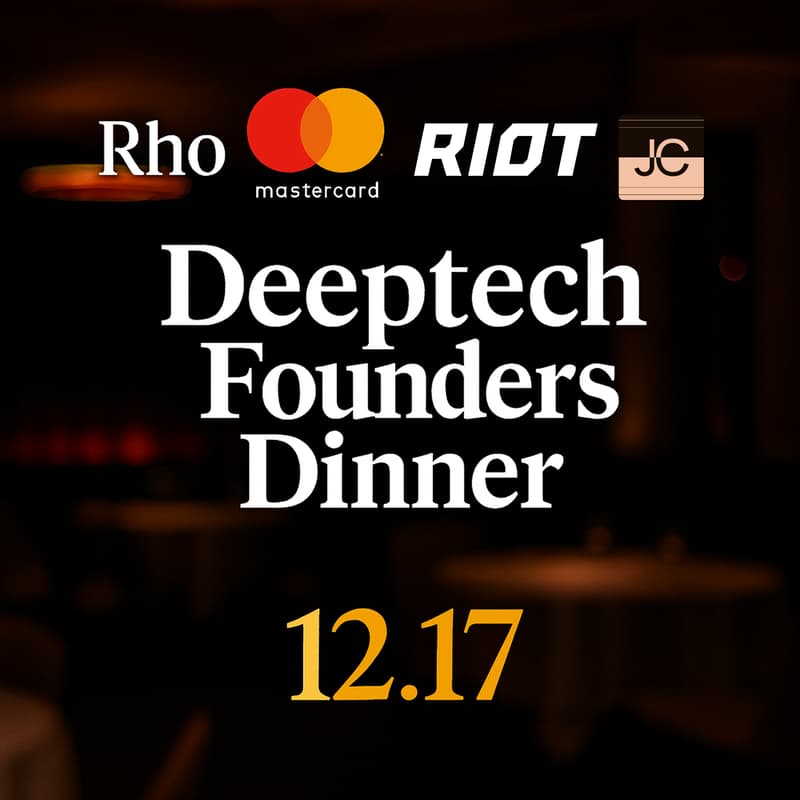 Cover Image for Deeptech Founders Dinner