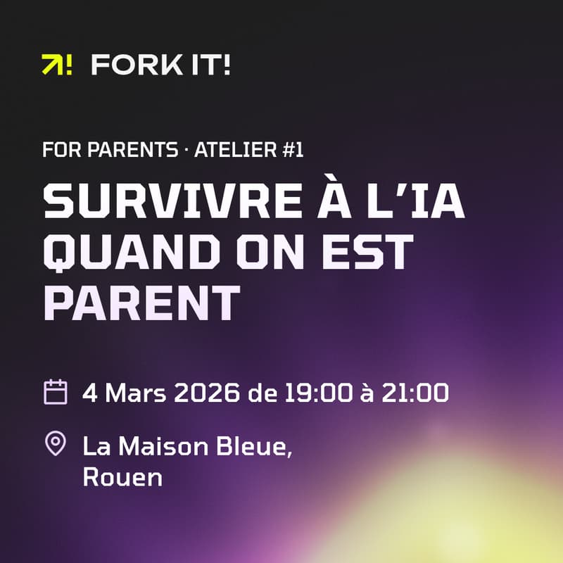 Cover Image for Fork it! For Parents Atelier #1