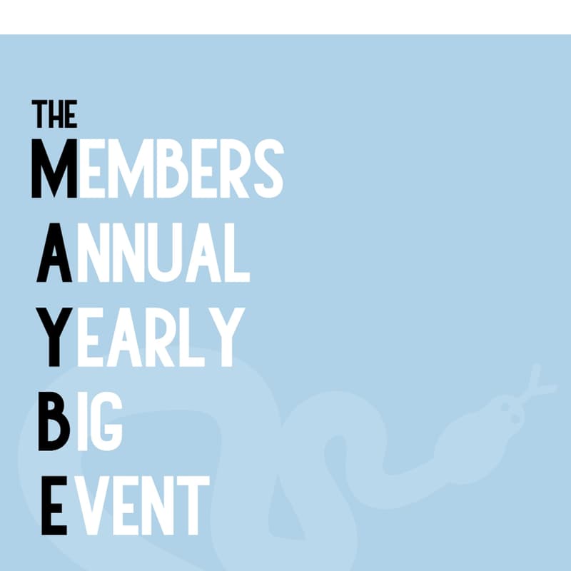 Cover Image for M.A.Y.B.E its a party!