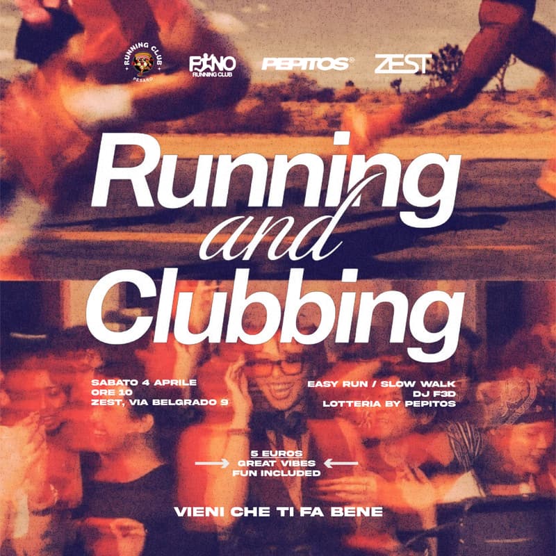 Cover Image for Running and Clubbing