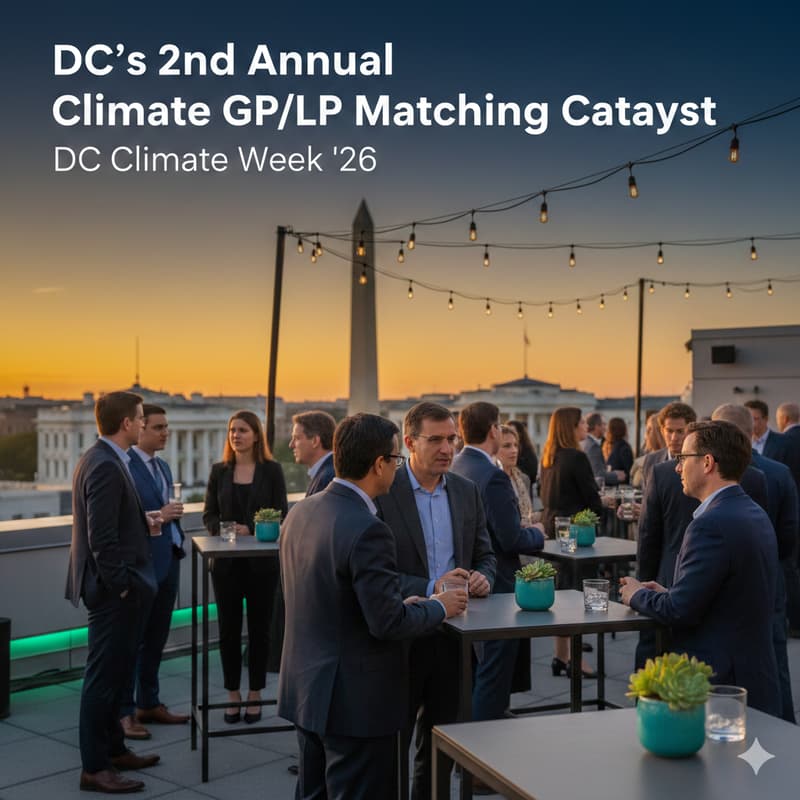 Cover Image for DC's 2nd Annual Climate GP/LP Matching Catalyst