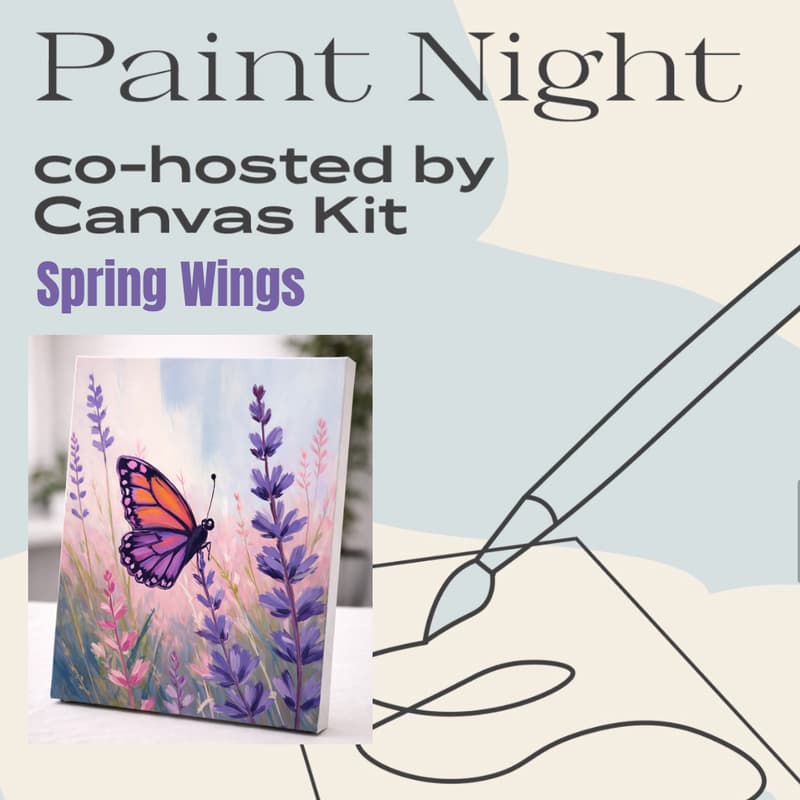 Cover Image for Paint Night with Canvas Kit