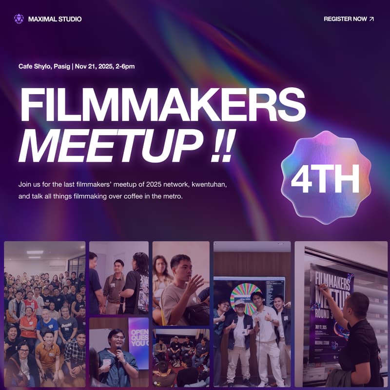Cover Image for 4th Filmmakers' Meetup