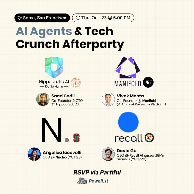 Cover Image for Healthcare AI & Tech Crunch Afterparty