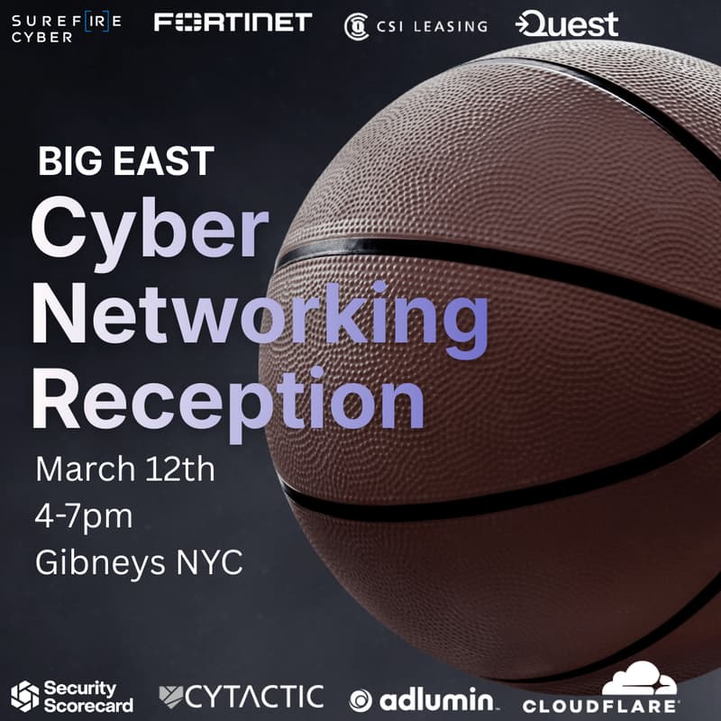 Cover Image for 🏀 Big East Cyber Networking Reception