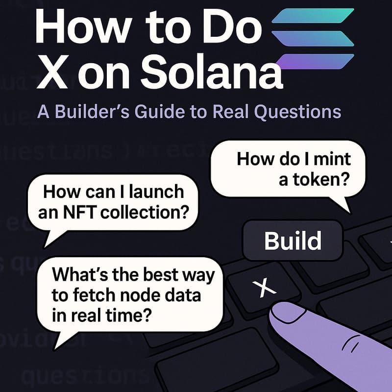 Cover Image for How to do X on Solana