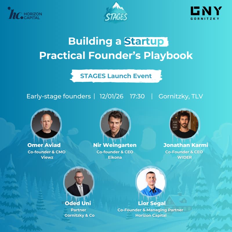 Cover Image for Building a Startup - Practical Founder’s Playbook | STAGES Launch Event