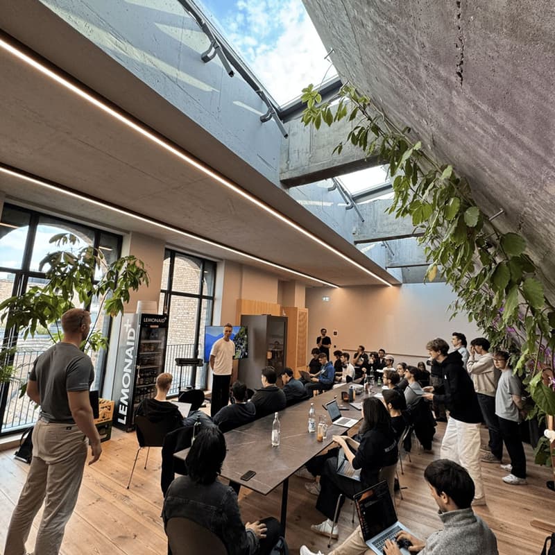 Cover Image for CODE visits Kombo w/ talk, Pizza & Drinks