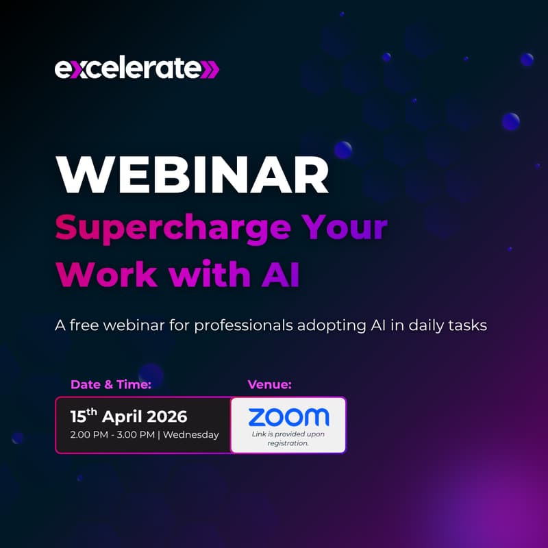 Cover Image for Webinar - Supercharge Your Work with AI