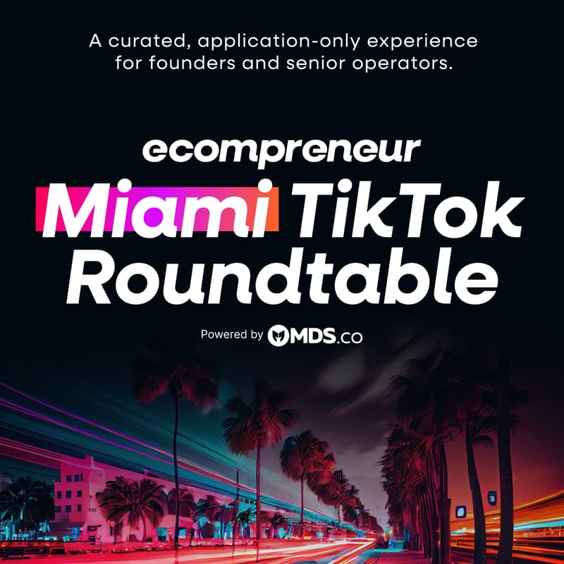 Cover Image for Miami Ecom TikTok Roundtable Apr 2026