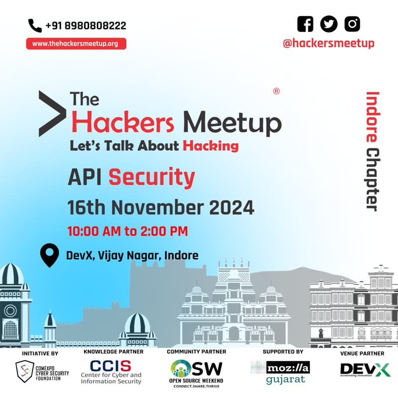 Cover Image for The Hackers Meetup Indore