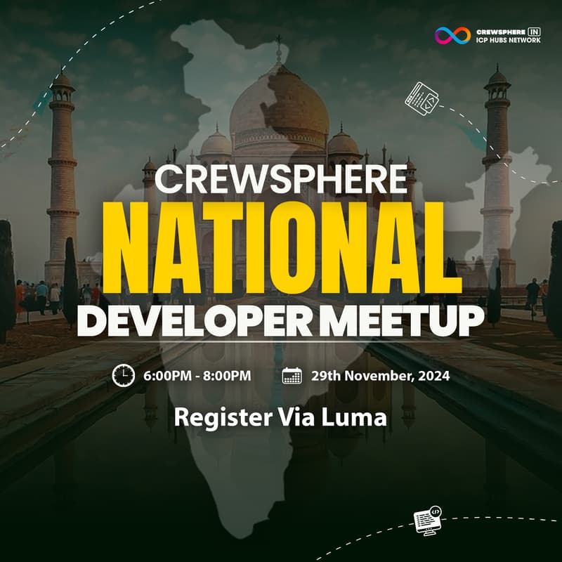 Cover Image for Crewsphere National Developer Meetup