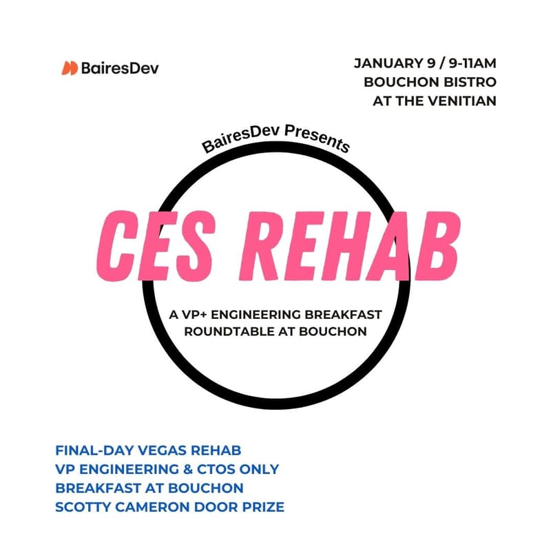 Cover Image for CES Rehab: A VP+ Engineering Breakfast Roundtable at Bouchon