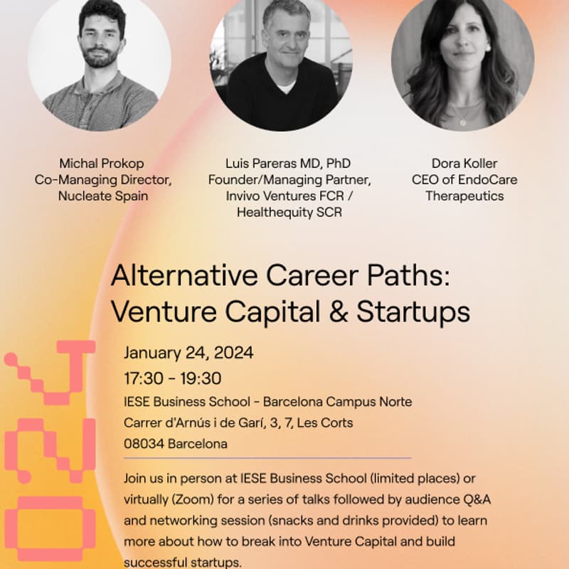 Cover Image for Alternative Career Paths: Venture Capital & Startups