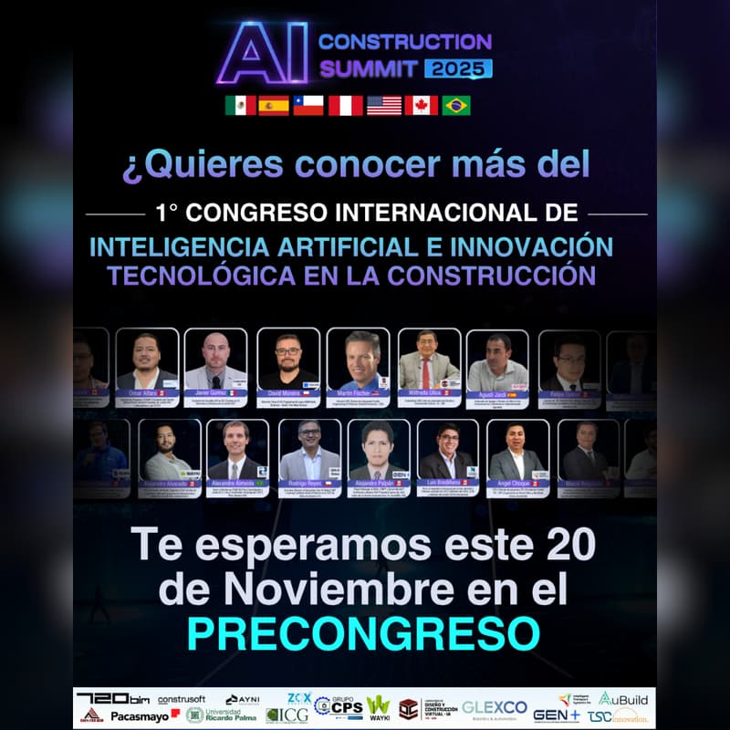 Cover Image for #RoadTo - AI CONSTRUCTION SUMMIT 2025 - Precongreso