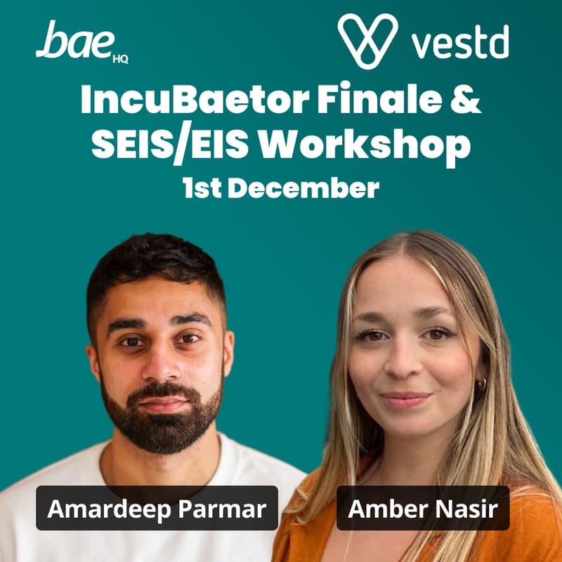 Cover Image for IncuBaetor Finale & SEIS/EIS Workshop