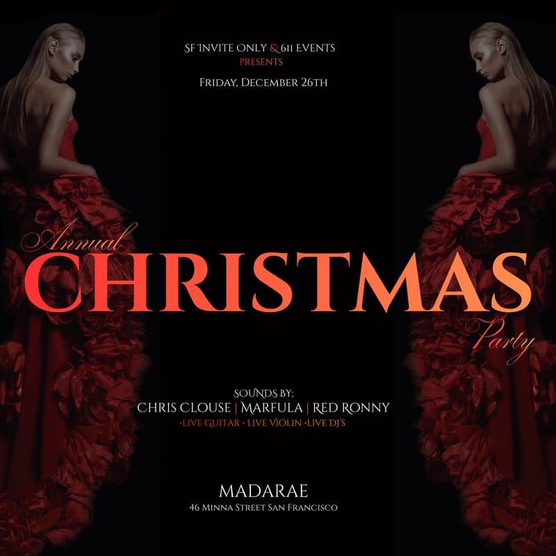 Cover Image for 611 x SF Invite-Only Annual Christmas Party