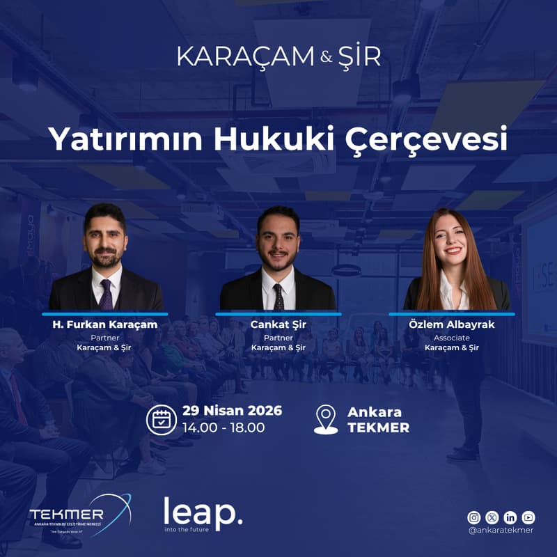 Cover Image for Yatırımın Hukuki Çerçevesi Semineri